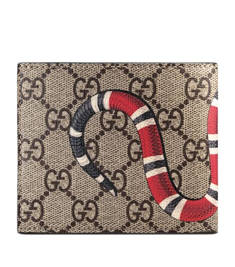 gucci kingsnake wallet used|Gucci wallet snake original.